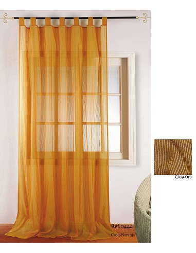 Cortina "Doble" Presillas (2 Piezas) 200X260 cm.