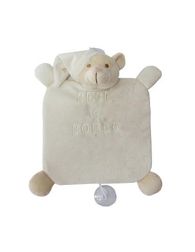 Peluche "Bebé A Bordo" Osito (1 Pieza)