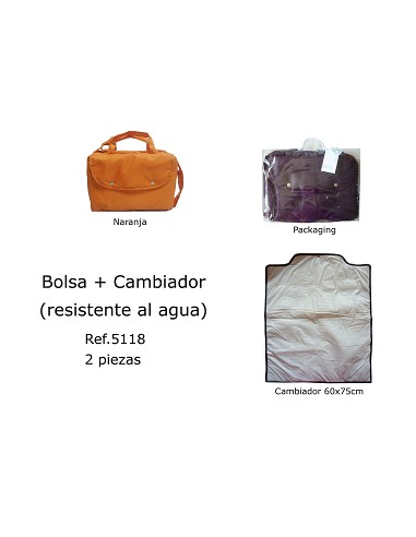 Bolsa + Cambiador (2 Piezas)