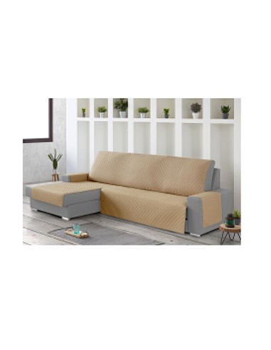 Funda Sofá Acolchado Rombos "Chaise Longue" 100% Poliéster (Lado Izquierdo) 240 cm.